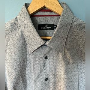 Bugatchi Mens Gray Shirt w a Beautiful Sheen !!